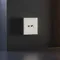 Накладка для розетки TV+RJ45 Voltum S70 Хлопок VLS002713