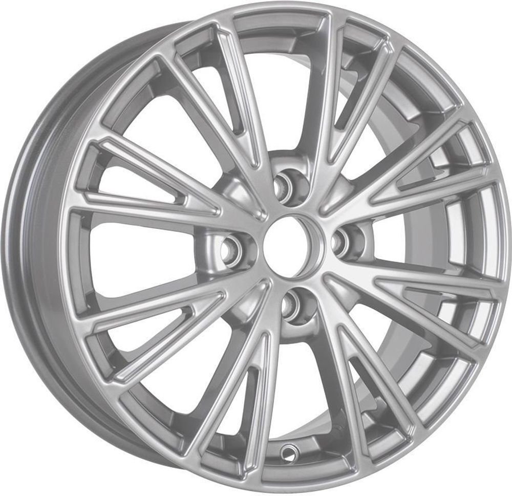 K&amp;K Меандр 6x16 4x98 ET 35 Dia 58.5 (silver)