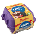 Marabou Eggs Шоколадные яйца с кремовой начинкой Oreo, яйцо-мусс, 4 яйца, 128 г (из Эстонии)