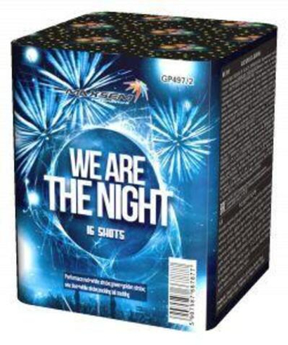 Батарея салютов "We Are The Night" GP497/2 16 залпов * 0.8"