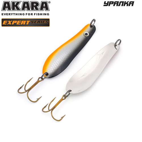 Блесна колебалка Akara Expert Уралка 85 мм 26 гр. 2/SIL