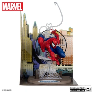 Статуя — Marvel Spider-Man 1:6th Scale Posed Figure with Scene & Comic