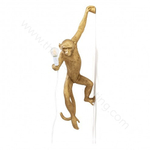 Wall design lamp design lamp  Monkey by Seletti (Gold)