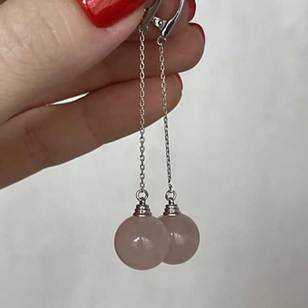 Серьги Роза