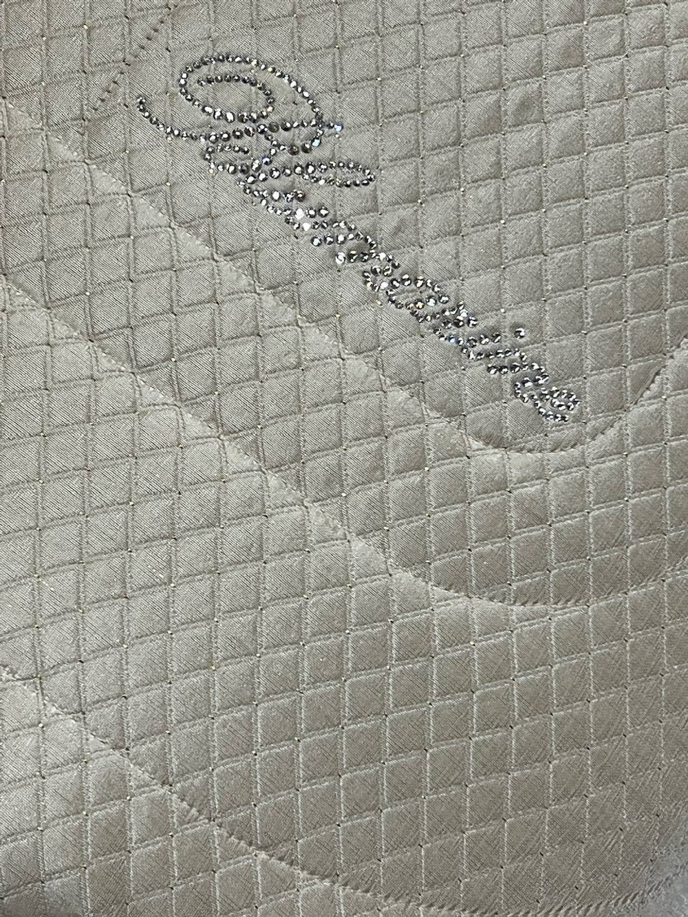 Покрывало 270x270 Blumarine Primizia seta бежевое
