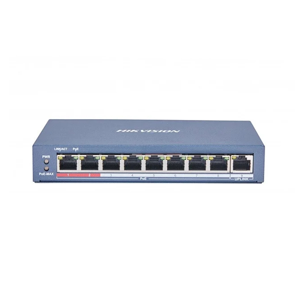 Коммутатор Hikvision DS-3E0109P-E(C)