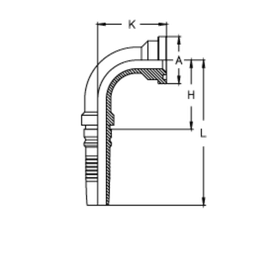 Фитинг DN 20 SFS 3/4 41.3 (90) Interlock