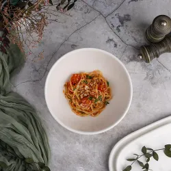 Салатник 1400 мл d 20 см h9,5 см белый фарфор P.L. Proff Cuisine [6]