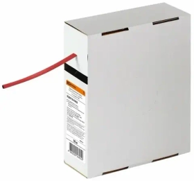 Трубка ТУТнг  4/2 красная в коробке (10 м/упак)  TDM SQ0518-0402