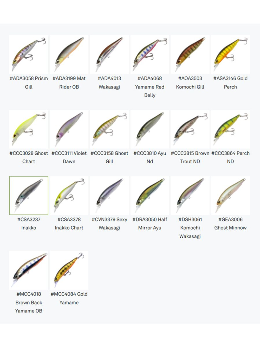 Воблер DUO Realis Rozante Shad 57MR, CCC3263 GA Tiger