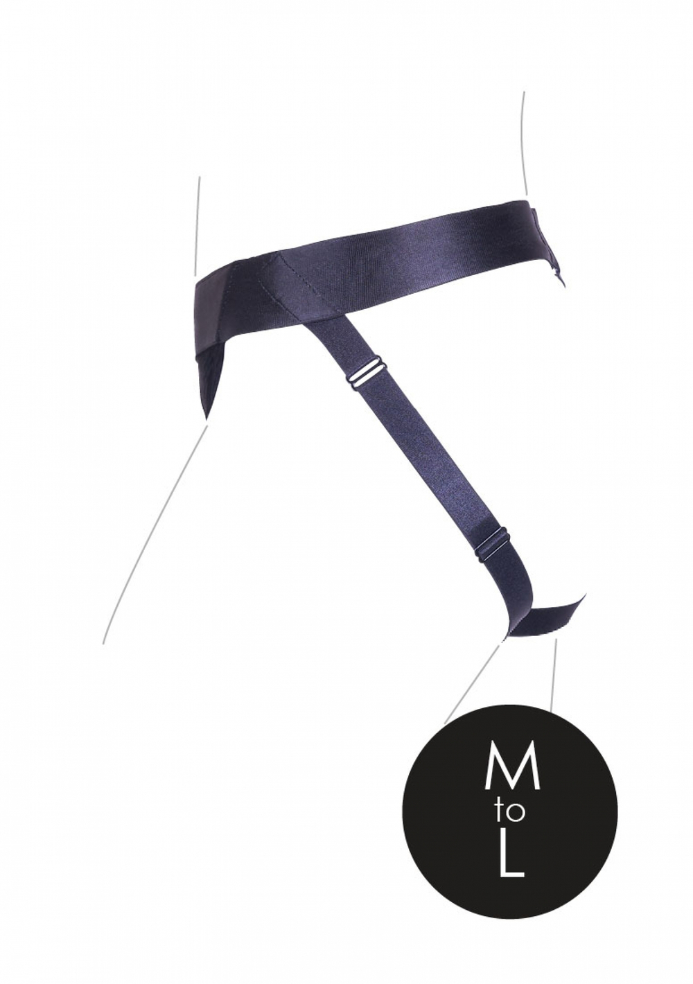 Трусики с вибропулей OUCH! Vibrating Strap-On Panty Harness With Open Back- M/L