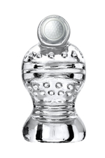 Прозрачный мастурбатор Lingam Shakti (Цвет: прозрачный)