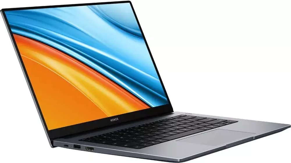 Ноутбук Honor MagicBook 14 NMH-WDQ9HN AMD Ryzen 5 5500U/8Gb/512Gb SSD/14" FullHD/DOS Серый (5301AFVH)