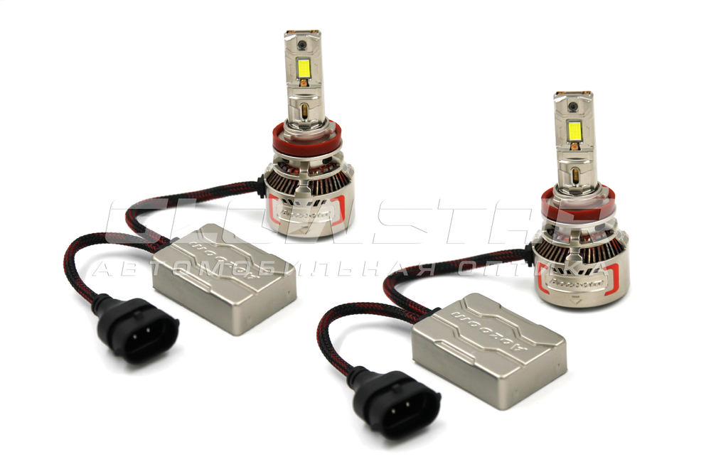 Aozoom P13 H11 с вентилятором 12V 100W 11000Lm (комплект, 2шт)