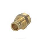 Муфта для PE-X труб радиальная латунь Дн 16х3/4" НР РОС