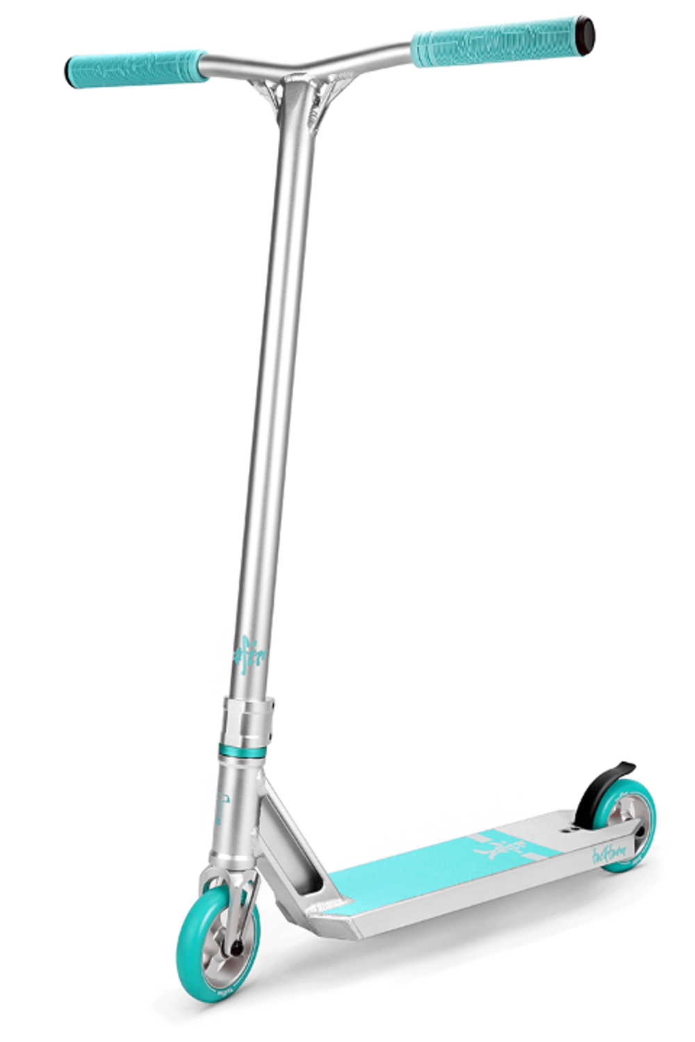 Самокат трюковой Zefir celadon 1/4 зелёный (изумрудный)