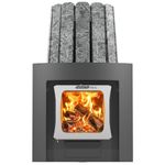 Дровяная банная печь Grill'D Cometa Vega 240 Long Max Stone Pro (Серпентинит)