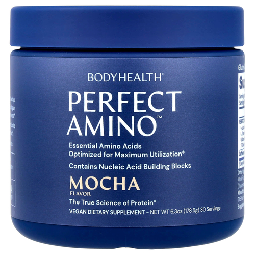 BodyHealth, Perfect Amino ™, мокко, 178,5 г (6,3 унции)