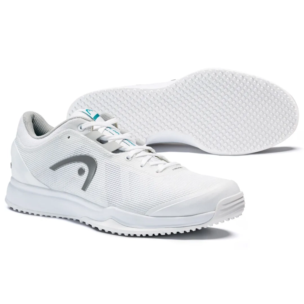 Женские теннисные кроссовки Head Sprint Pro 3.0 Grass - white/grey