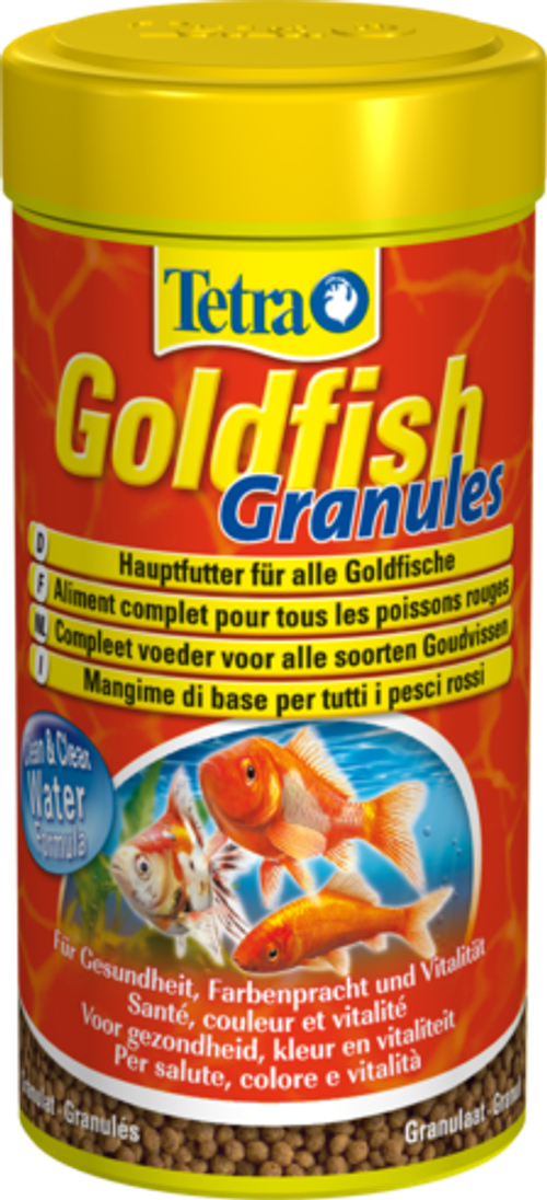 Корм для рыб TetraGoldfish Granules, для золотых рыбок в гранулах.250мл.