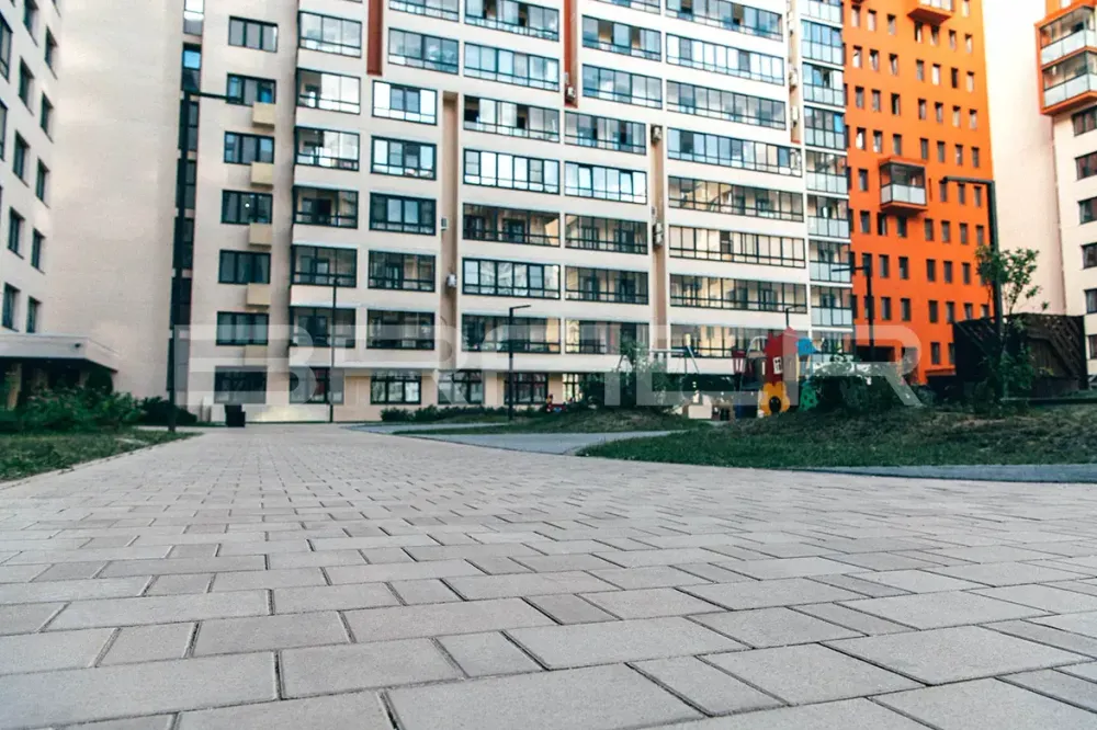 Тротуарная плитка Braer Старый город Ландхаус, Серый, 60 мм