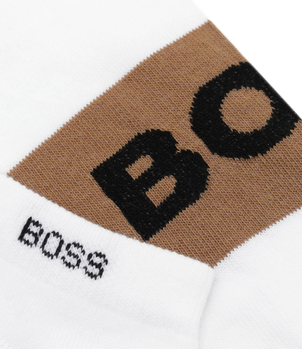 Носки 2 пары 2P AS LOGO CC BOSS BLACK - белый(50469720)
