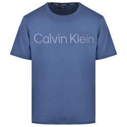 Мужская теннисная футболка Calvin Klein PW SS T-shirt - небесный