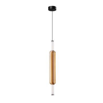 Подвесной светодиодный светильник 12W 3500К A6840SP-12AM чёрный/янтарный Rigla Arte Lamp