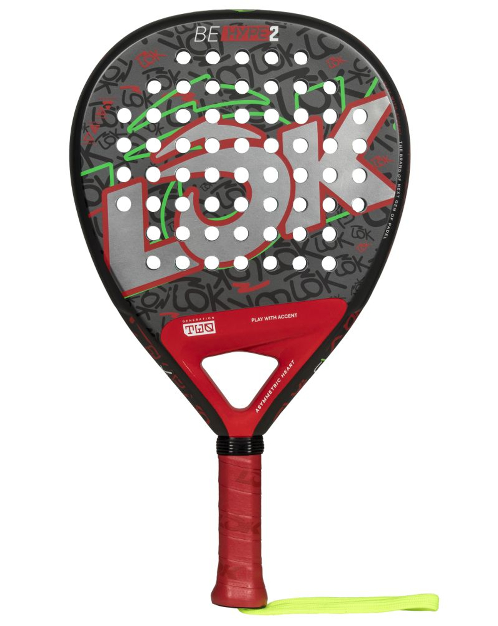 Ракетка для Padel LOK Be Hype Gen 2 - red