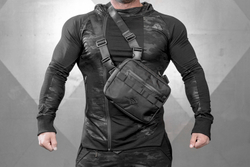 Сумка BODY ENGINEERS Tactical Front Bag Black