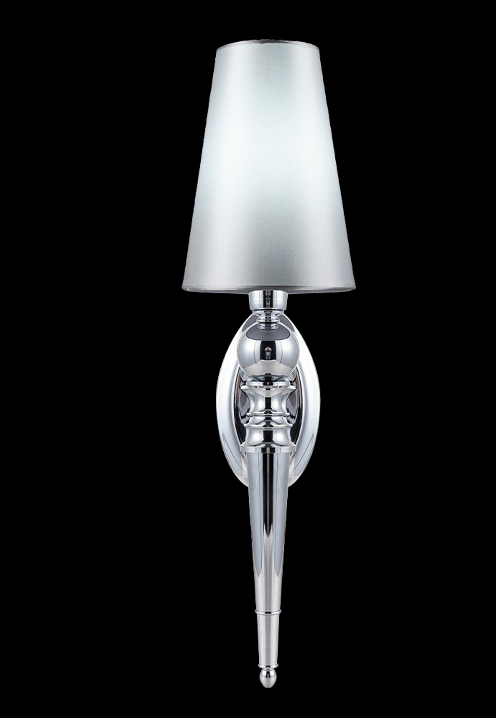 Настенный светильник Crystal Lux PER AP1 CHROME/SILVER