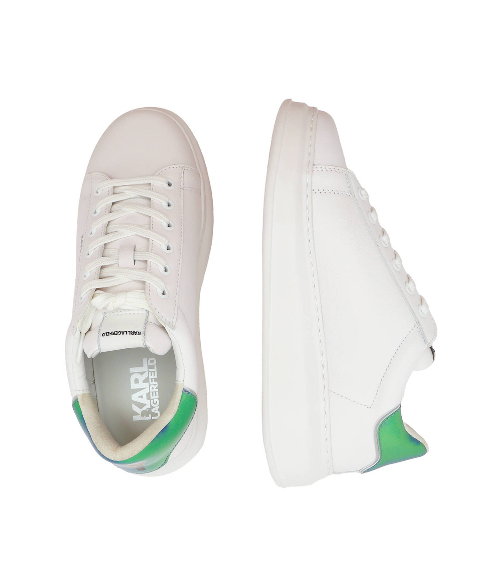 Кожаные кроссовки kapri mens nft kounter lo lace Karl Lagerfeld - белый(KL52573)