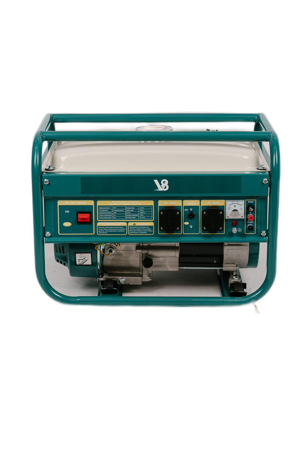 Генератор бензиновый V8 GY-3900A