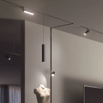 Slim Magnetic Трековый светильник R01 6W 4200K черный 85011/01