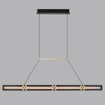 Подвесной светильник 20W 3000К 7083/20L черный/золото MESH Odeon Light