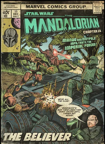 Постер «Star Wars: Mandalorian. Chapter 15 «The Believer»