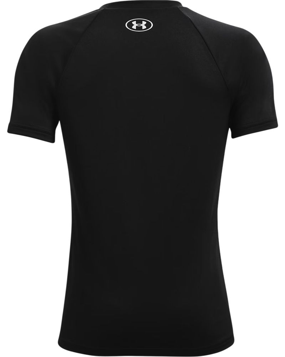 Детская футболка Детская теннисная футболка Under Armour Tech Big Logo - black/graphite
