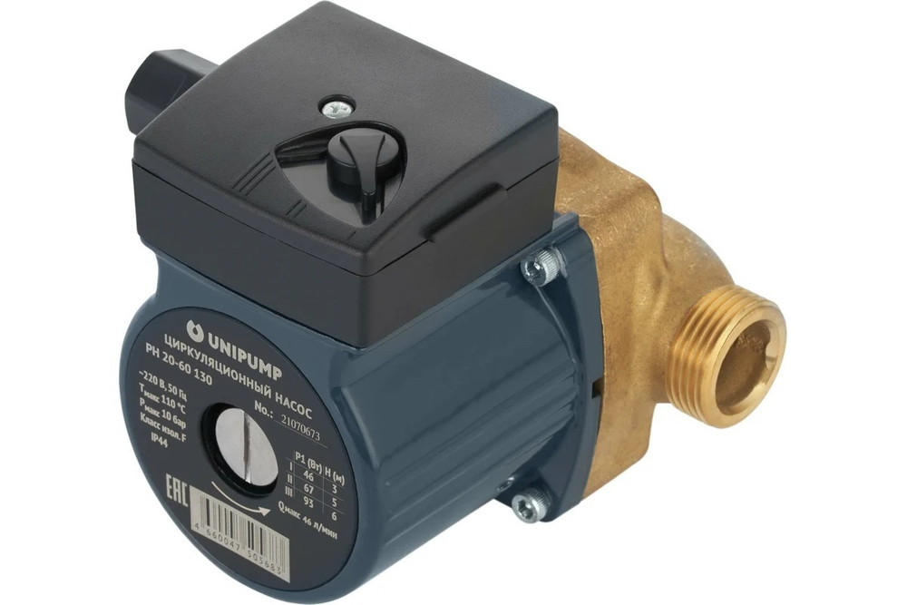 Циркуляционный насос Unipump PH 20-60 для ГВС