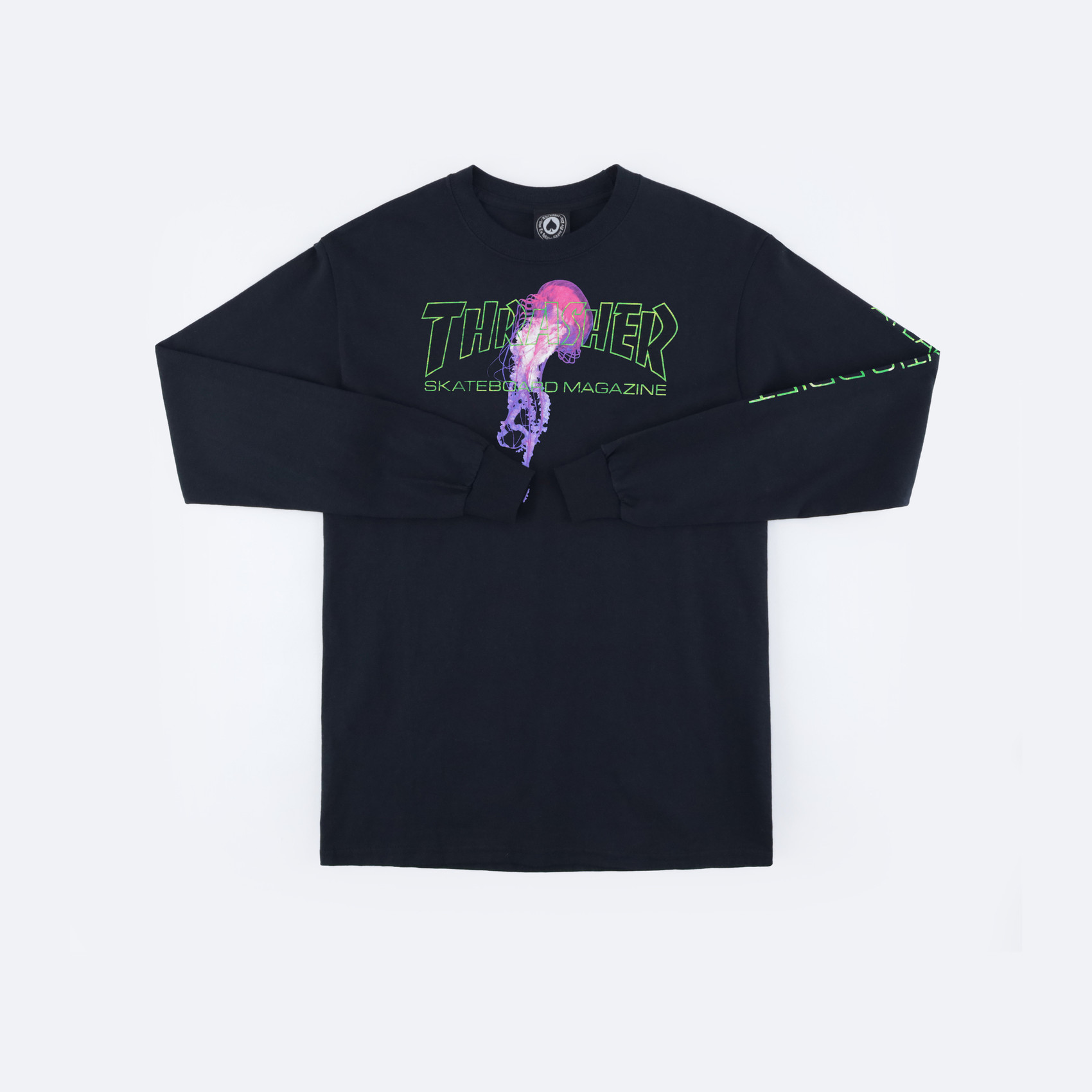 Лонгслив Thrasher Atlantic Drift L/S (black) артикул: - купить в магазине Дайс