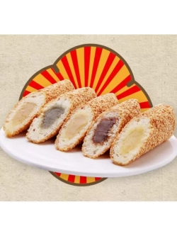 Рисовое печенье в кунжутной обсыпке с начинкой 1кг