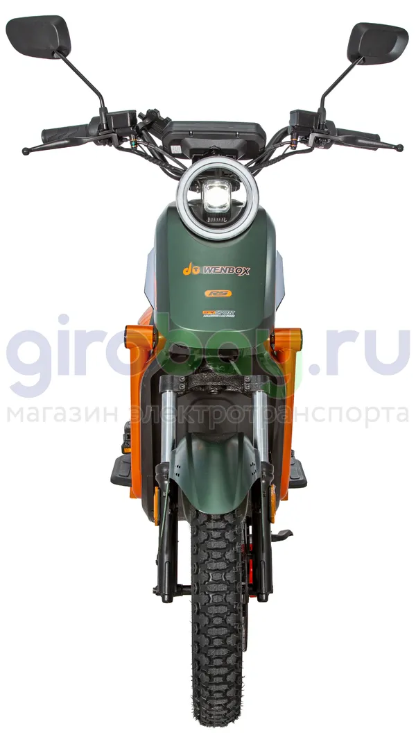 Электроскутер WENBOX U2 1500W (60V/30Ah) - Зелёный фото №10