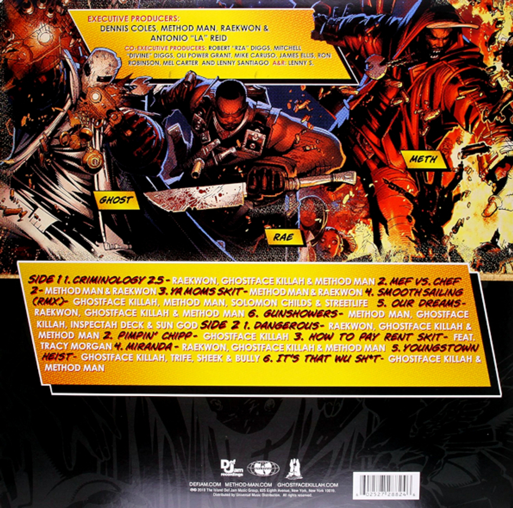 Method Man, Ghostface Killah, Raekwon / Wu-Massacre (LP)