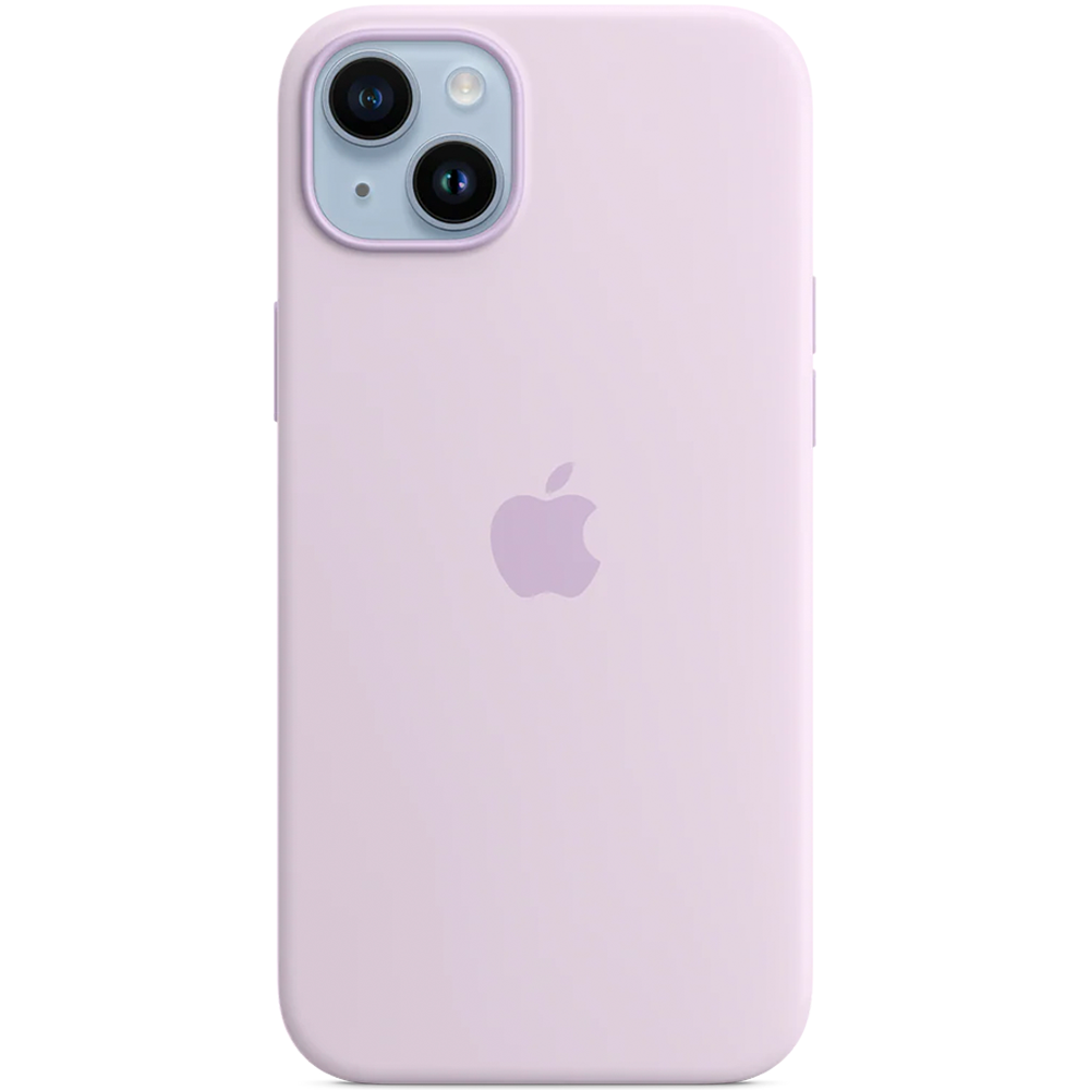 Силиконовый чехол с поддержкой MagSafe Apple Silicone Case для iPhone 14 Plus, Lilac (Сиреневый)