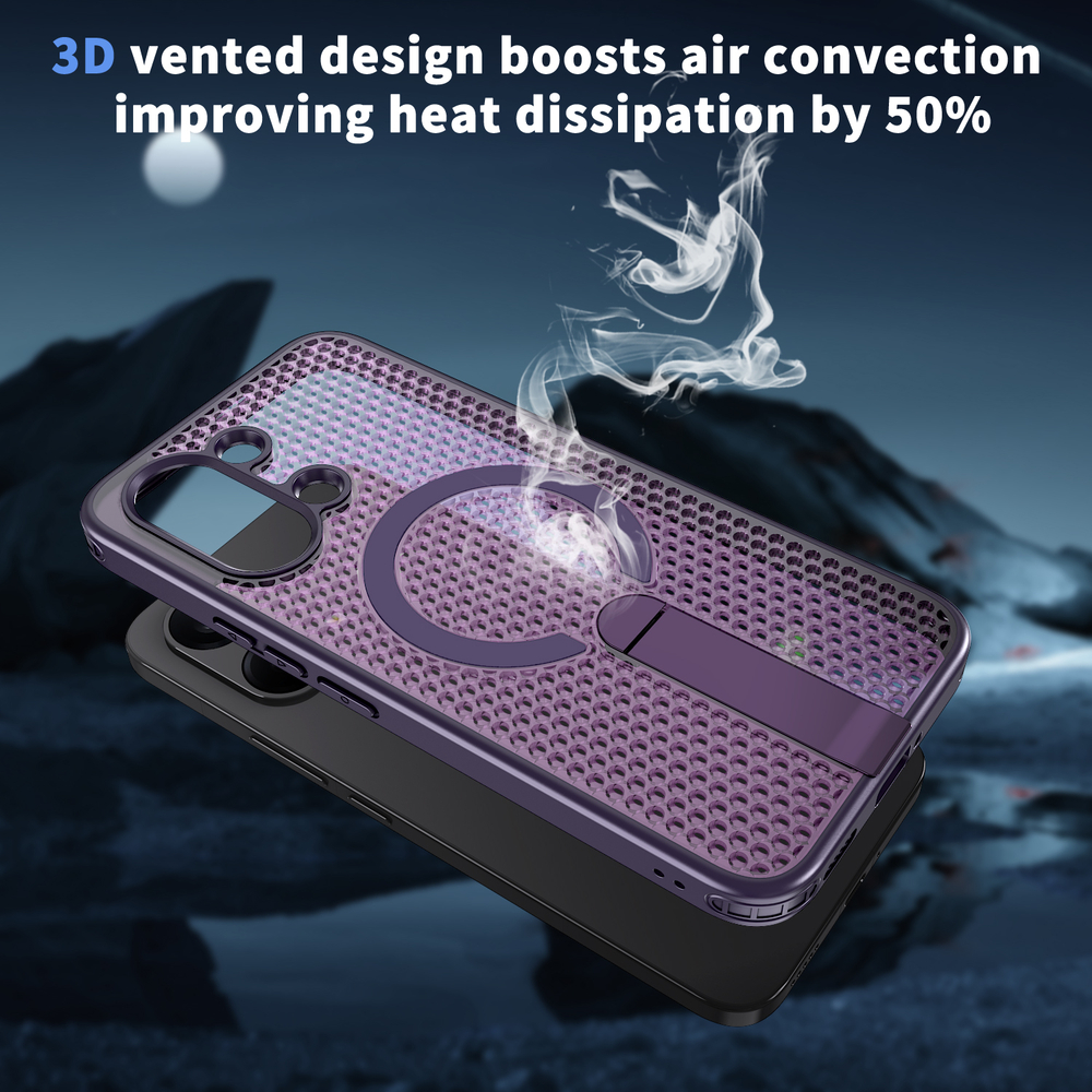 Прозрачный чехол Mesh Pro Magnetic Case для Poco X8 Pro Max 5G