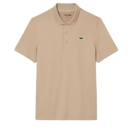 Теннисное поло Lacoste Ultra Dry Stretch Golf - beige