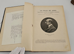 "Театр. La fille de Jorio: tragédie pastorale en 3 actes, de m. Gabrielle dAnnunzio traduite par G. Hérelle". 1905 г.