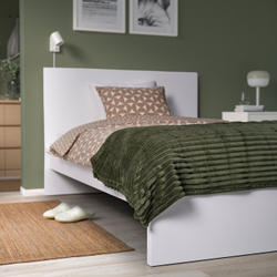 IKEA GULLSTRÅLE  (ИКЕА ГУЛЛСТРОЛЕ)  -  Покрывало - серо-зеленое 150х250 см