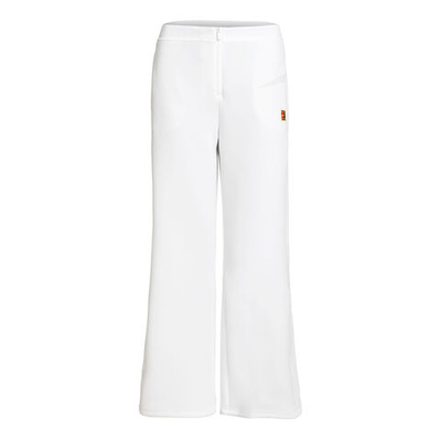 Женские теннисные брюки Nike Dri-Fit Court Heritage Training Pants Women - White