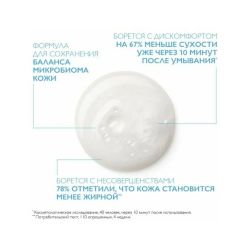 La Roche-Posay Effaclar H Iso-Biome Cream Очищающий крем-гель против несовершенств, 390 мл