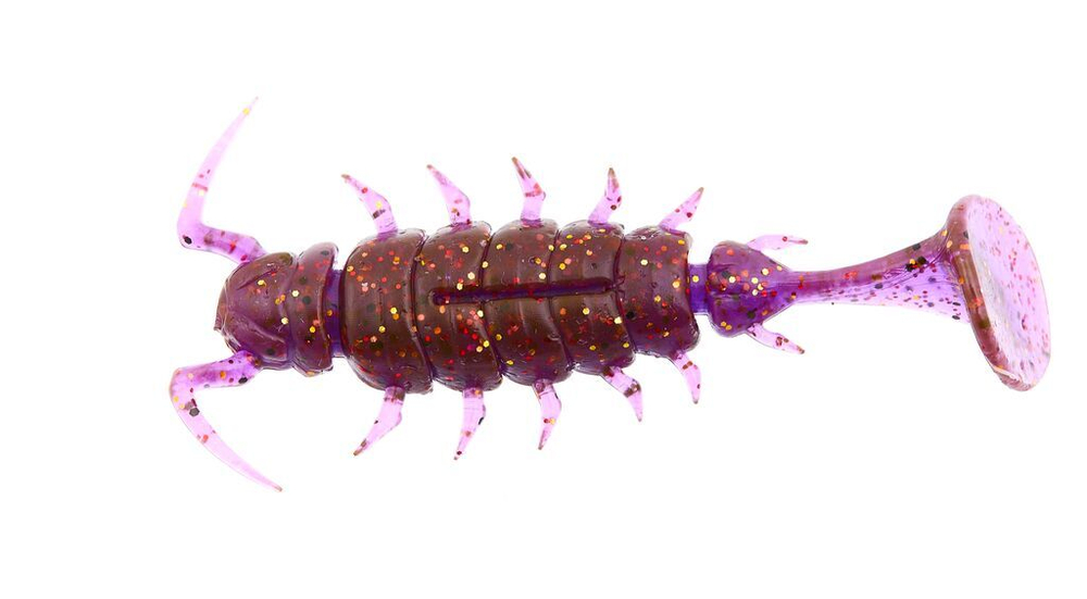 Виброхвосты съедобные Lucky John Pro Series ALIEN BUG 2.5" (63мм/7шт)